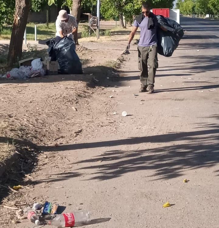 Tras del Show de La Renga realizaron operativo limpieza