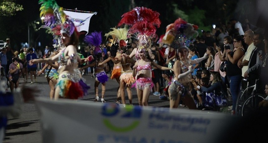  San Rafael y un carnaval a todo ritmo y color