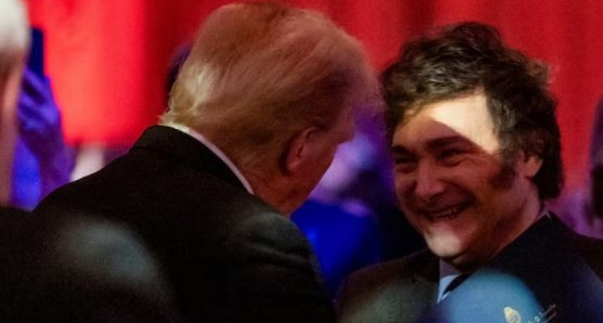 Trump y Milei quieren acuerdo de libre comercio