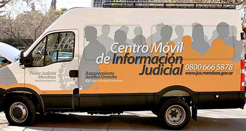 El Centro Móvil de Información Judicial atiende en el sur mendocino