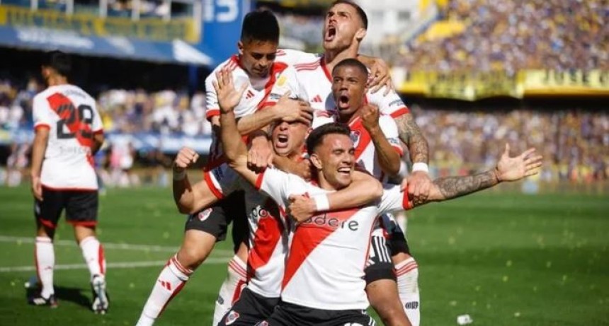 River le ganó a Boca el superclásico 