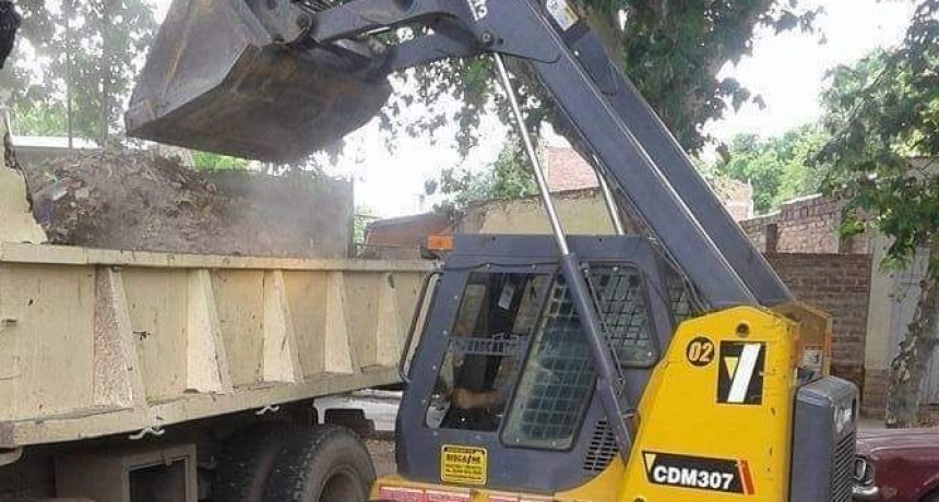 Hoy operativo limpieza en BºUEC Los Robles