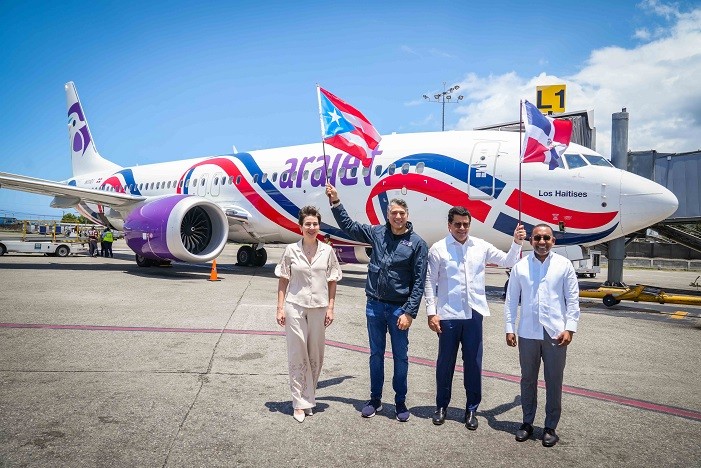 Arajet inició operaciones Santo Domingo San Juan con vuelo inaugural