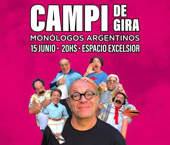Humor: Campi en Monólogos argentinos