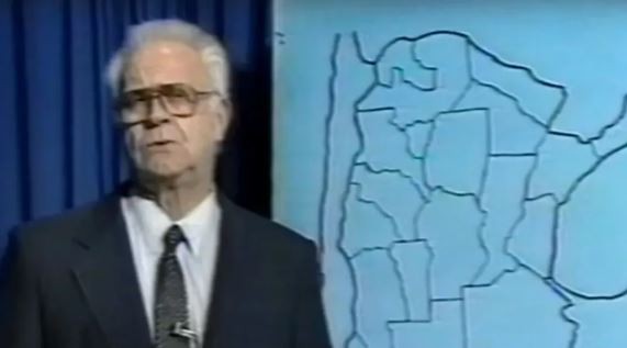 Murió Nilo González, recordado meteorólogo de Mendoza 