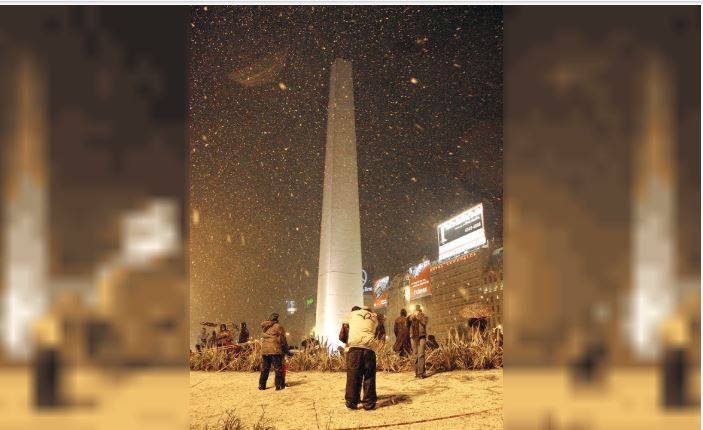 “No se descarta nieve en Buenos Aires”, sorpresiva advertencia meteorológica
