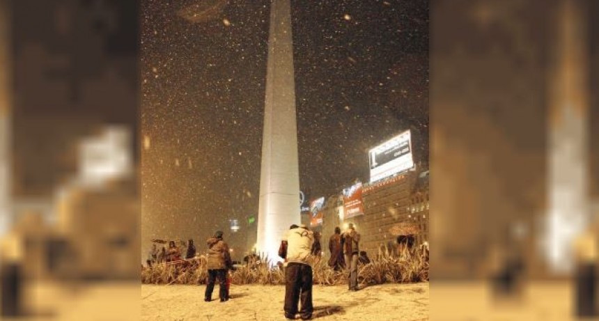 “No se descarta nieve en Buenos Aires”, sorpresiva advertencia meteorológica