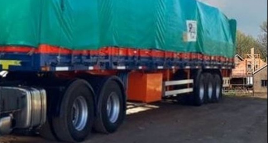 Empresario  alvearense detenido por robo de semi remolque