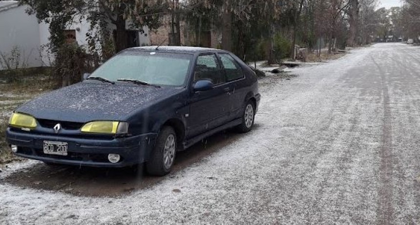 Al final nevó dos veces este sábado